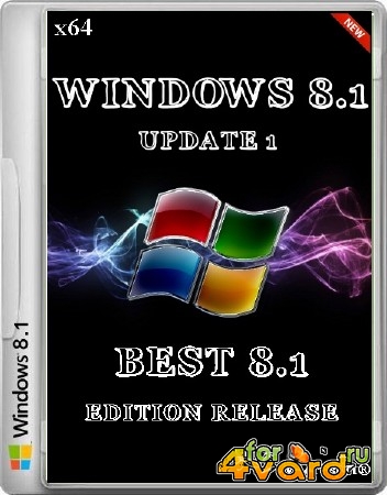 Windows 8.1 Update 1 BEST 8.1 Edition Release + Русский пакет локализации (x64/RUS/2014)