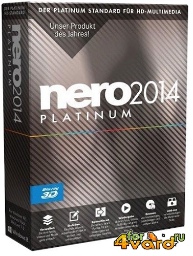 Nero 2014 Platinum 15.0.07700 Final (2014/РС/RUS)  RePack by D!akov