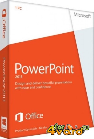 Microsoft PowerPoint 2013 RePacK by D!akov (x86/x64/RUS/UKR)
