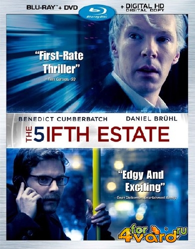 Пятая власть / The Fifth Estate (2013) HDRip/BDRip 720p
