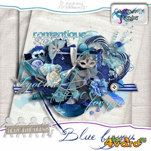 Скрап-комплект - Blue By You 