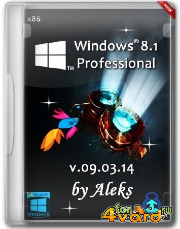 Windows 8.1 Professional x86 by Aleks v.09.03.14 (RUS/2014)