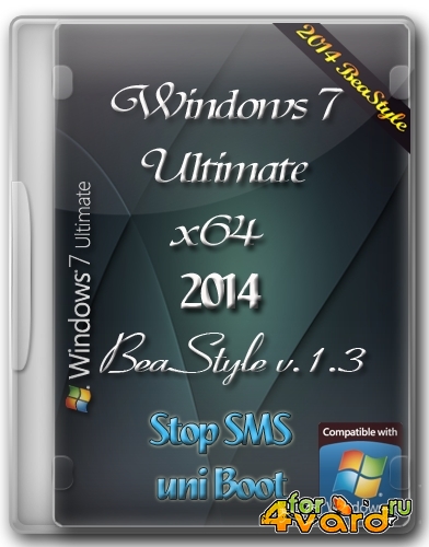 Windows 7x64 Ultimate BeaStyle v.1.3 (2014RUS)