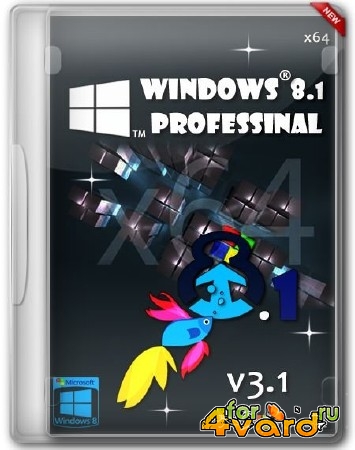 Windows 8.1 Pro x64 by D1mka v3.1 (RUS/2014)