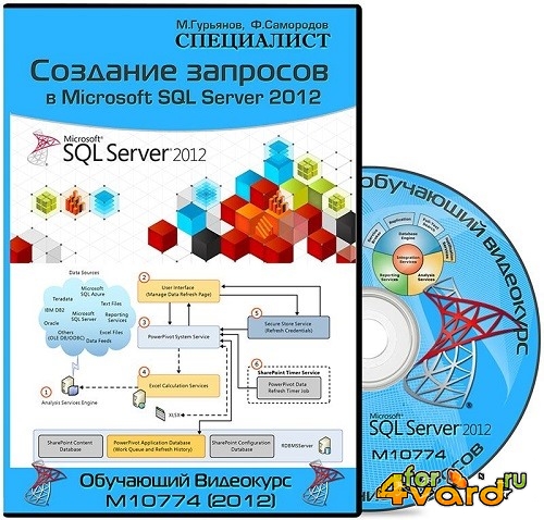 Создание запросов в Microsoft SQL Server 2012. Обучающий видеокурс М10774 (2012) PCRec