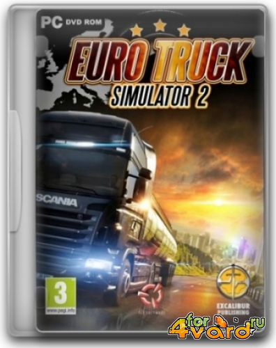 Euro Truck Simulator 2 / С грузом По Европе 2 (RUS/2012/PC) RePack by Revenants