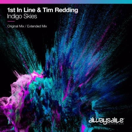 1st in Line & Tim Redding - Indigo Skies (2022)