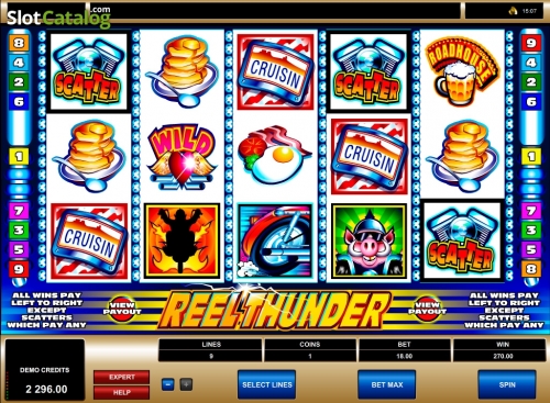 casinobest.net представляет слот Reel Thunder и другие топ игровые автоматы 