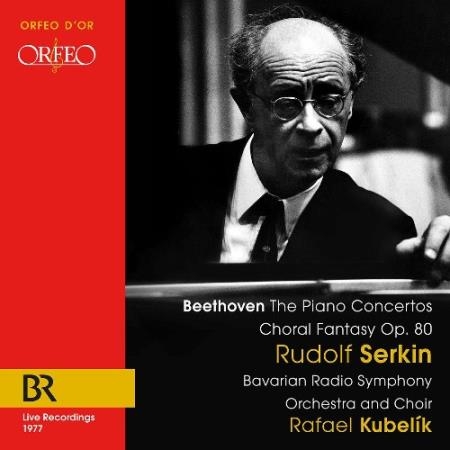 Rudolf Serkin - Beethoven: Piano Concertos Nos. 1-5 (Live) (2022)