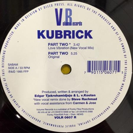 Kubrick - Love Vibration (Part Two) (2022)